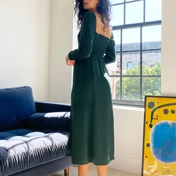 Aritzia Wilfred Corfu Midi Dress - Picture 2 of 12